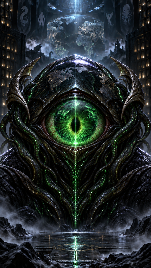 Biological Monster Bot guardian for the After-Dark Power Up field kit
